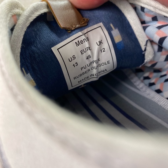 13 ben sherman white leather sneakers main image 6